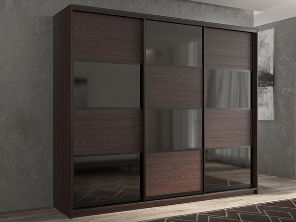 Шкаф-купе Кааппи 13 Венге 240х60х230 см