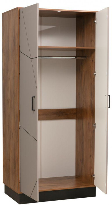 Шкаф для одежды Гамма 54.03 Таксония/Грэй