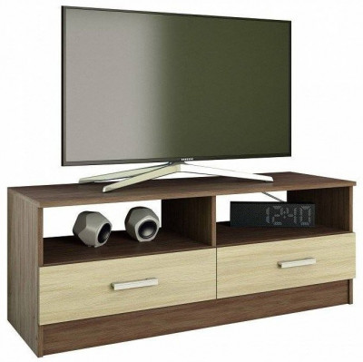 Тумба TV1 Эра (Ясень шимо темный / светлый)