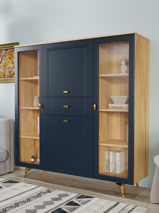 Гостиная "Вега Сапфир" (комплект 9)