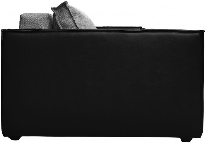 Диван-кровать Барон 120, аккордеон, 120х200, рогожка, коричневый