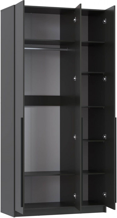 Брандо шкаф для одежды 67.08 ЛДСП Диамант серый