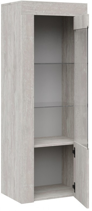 Шкаф-витрина 1 дверь "Лондон" - Ледяное дерево