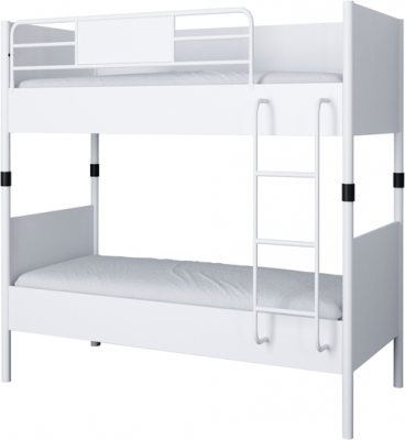 Двухъярусная кровать Дельта Лофт 20.02.02 Белый