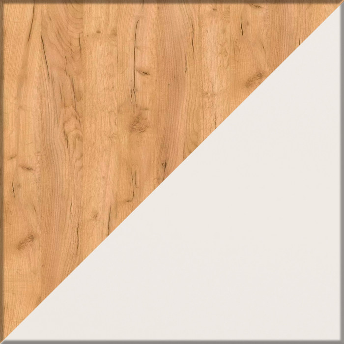 Прихожая Домино-мини + Шкаф для одежды Домино, дуб крафт золотой/кашемир серый