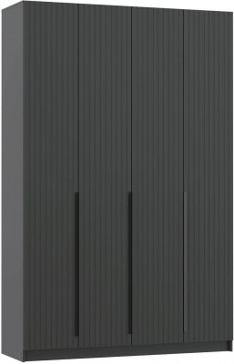 Брандо шкаф для одежды 67.09 МДФ Диамант серый