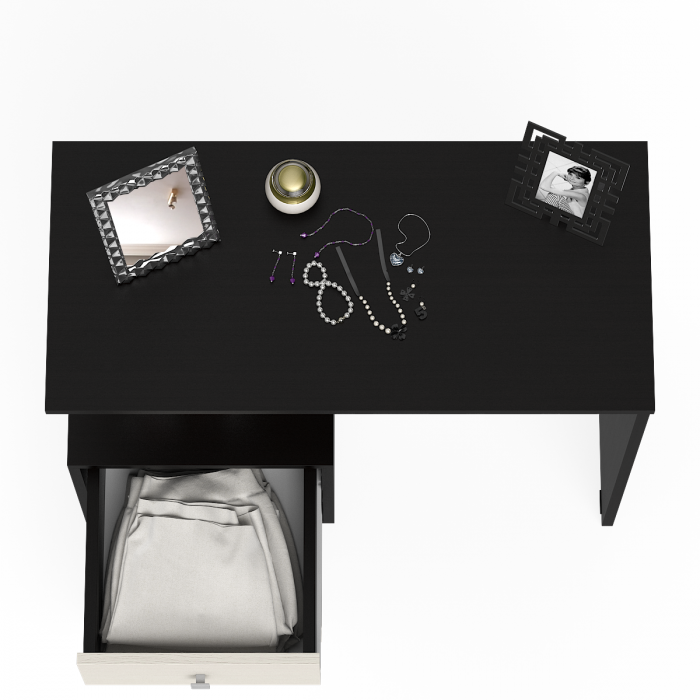 Камелия Стол косметический, венге/дуб лоредо