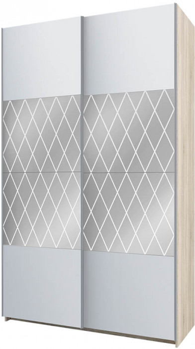 Fortune-14  1600_400/600/600 сонома/сонома+белый+з.№5