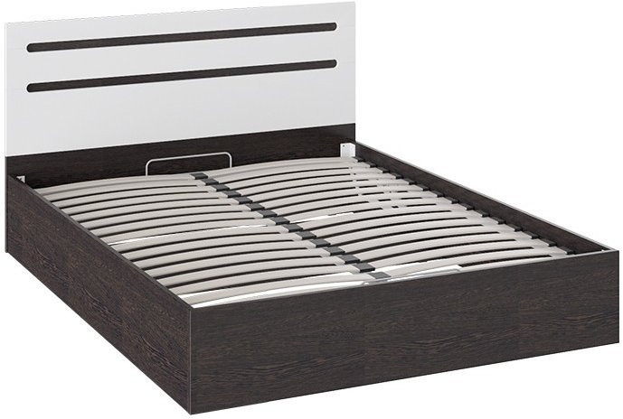 Фьюжн ТД-260.01.04 Кровать с подъемным механизмом (Бежевый, Дуб Сонома трюфель)