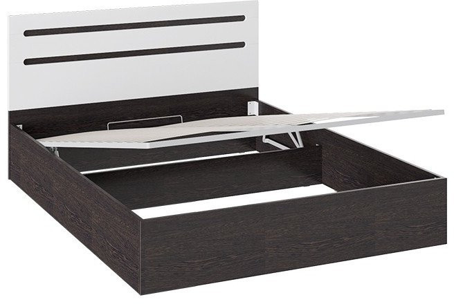 Фьюжн ТД-260.01.04 Кровать с подъемным механизмом (Бежевый, Дуб Сонома трюфель)