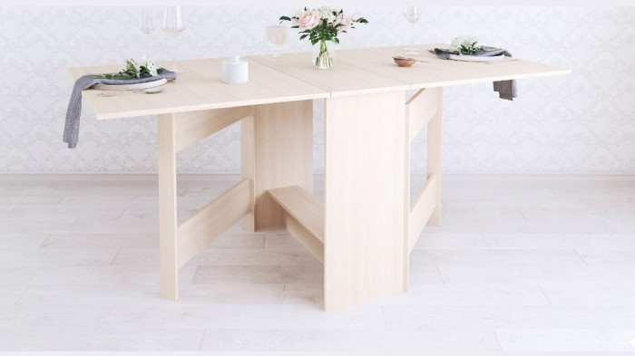 Стол книжка дуб молочный