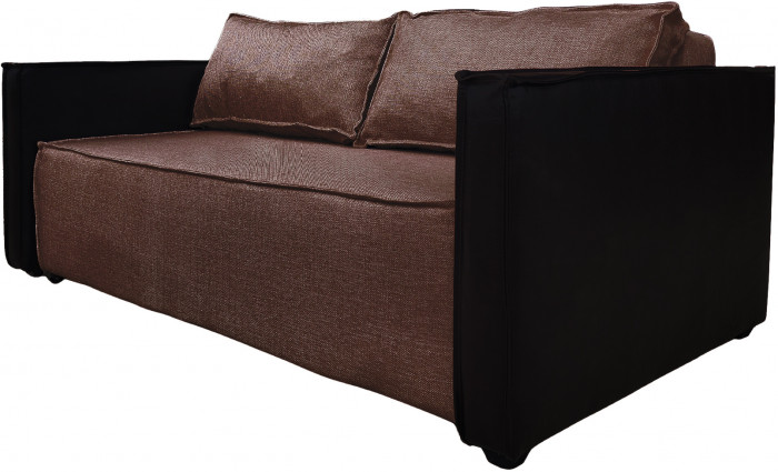 Диван-кровать Барон 120, аккордеон, 120х200, рогожка, бежевый