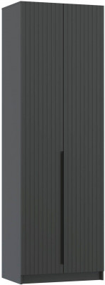 Брандо шкаф для одежды 67.10 МДФ Диамант серый