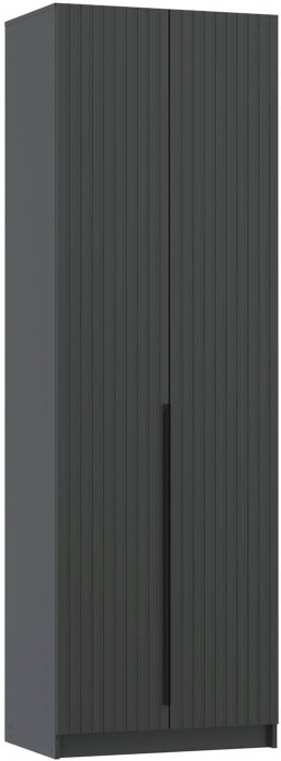 Брандо шкаф для одежды 67.10 МДФ Диамант серый