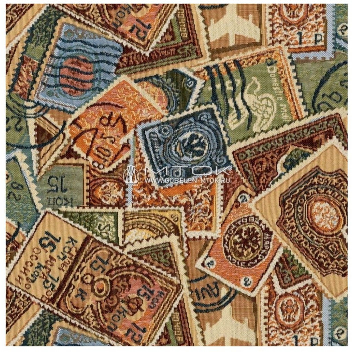 Двухъярусная кровать Мадлен-3 90/120х190 (Гобелен Марки, Коричневый)