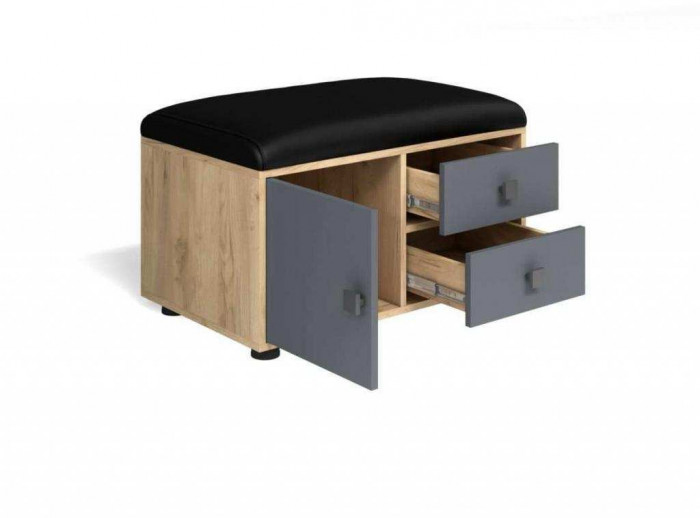 Прихожая мини-лайт компл. 1 дуб крафт/графит