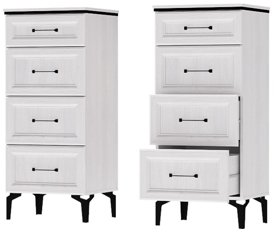 Модульная Прихожая Шарм, набор 6, Ясень Анкор Светлый