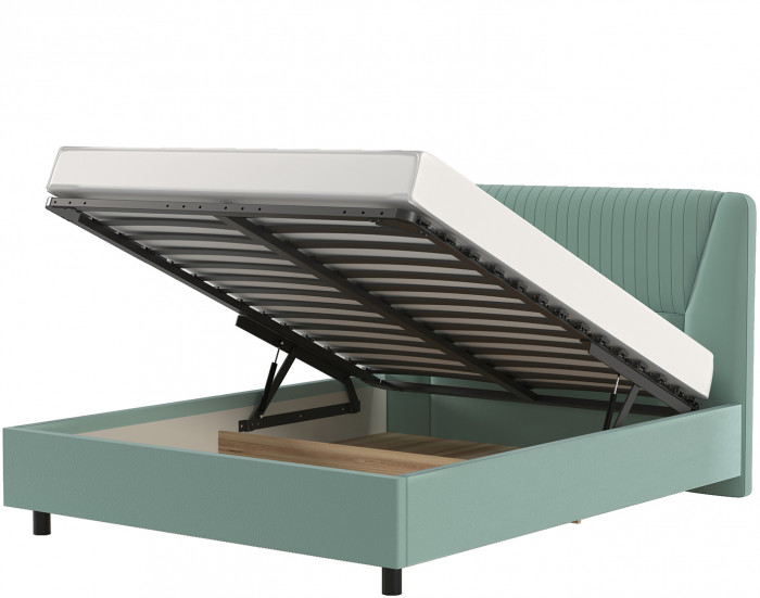 Кровать-11М 2 с подъемным основанием 1600 Вега Саксония
