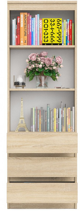 Мори Стеллаж МСТ600.3, дуб сонома