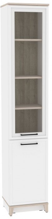 Шкаф книжный Аурелио 10, белый