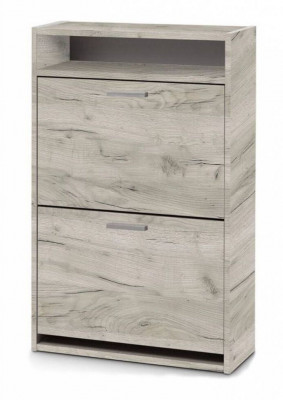 Обувница Комфорт К-2 Дуб Крафт серый