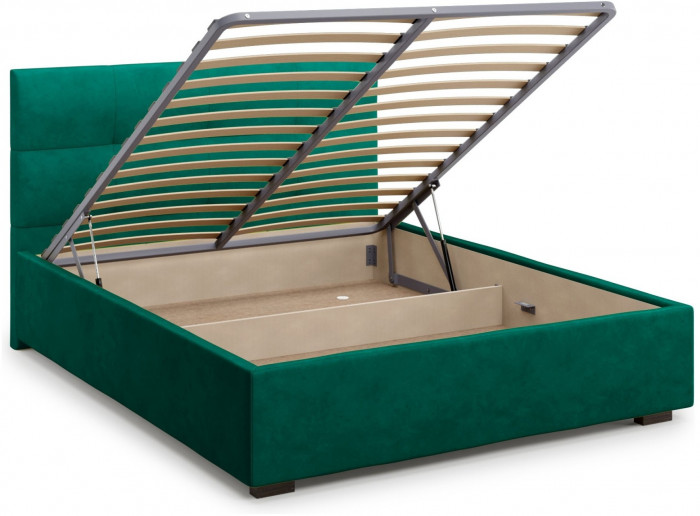 Кровать Garda 160 с подъемным механизмом, Velutto 33