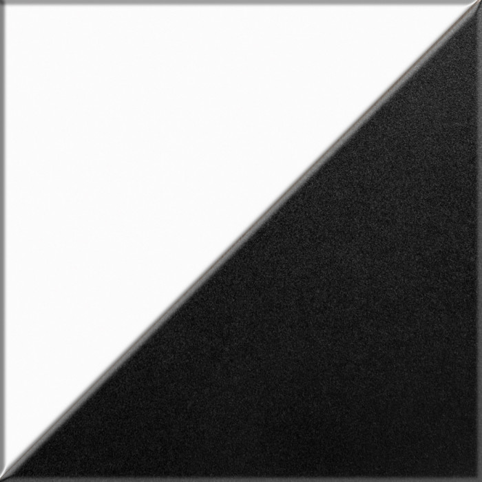 Муссон Кровать 11.41 + ортопед + Тумба 16.03 + Тумба ТВ 13.276, цвет белый/чёрный/дуб эндгрейн элегантный, сп. м. 1600х2000 мм., б/м