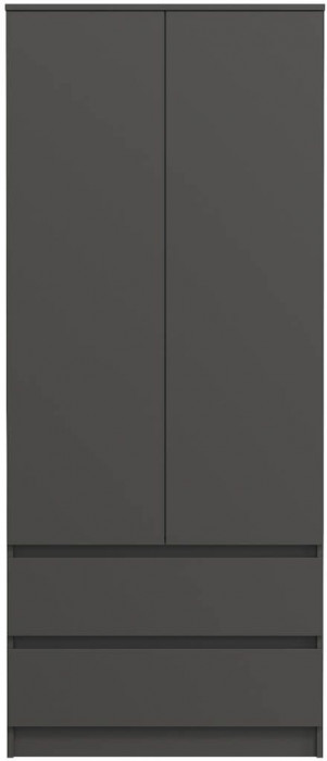 82.03 шкаф для одежды Берген Диамант серый