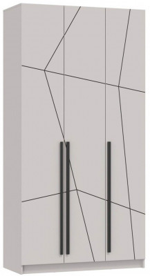 Брандо шкаф для одежды 67.12 МДФ Геометрия Кашемир