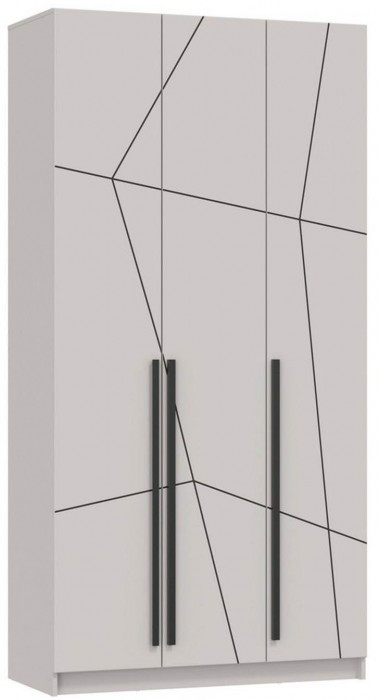 Брандо шкаф для одежды 67.12 МДФ Геометрия Кашемир