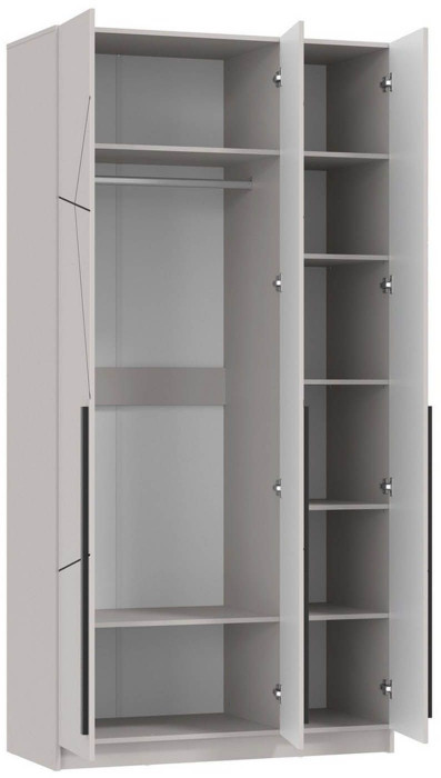 Брандо шкаф для одежды 67.12 МДФ Геометрия Кашемир