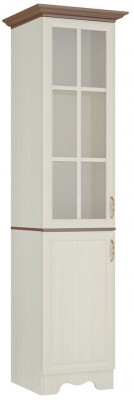 Латте 24-01 Шкаф комбинированный Бодега Светлый / Орех Донской