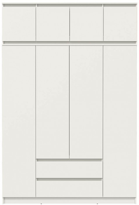 82.01 шкаф + 82.04 тумба Берген Белый