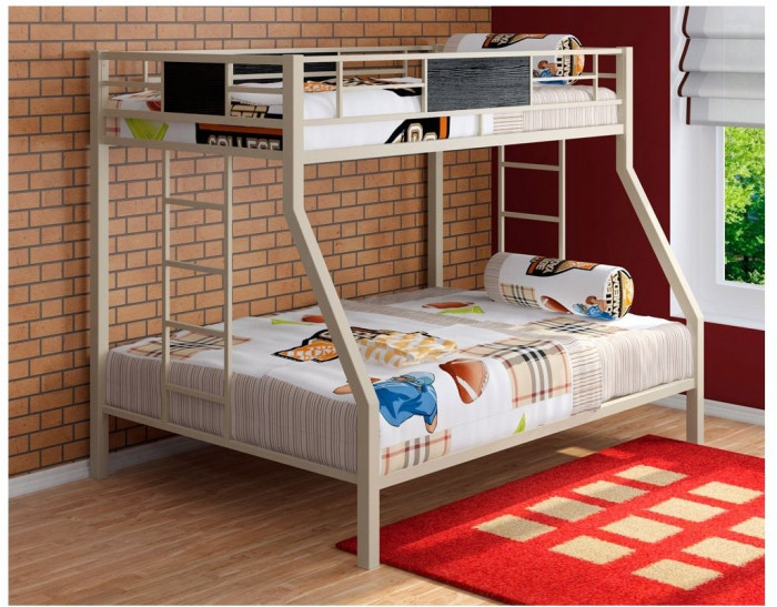 Двухъярусная кровать Гранада 140 (Белый)