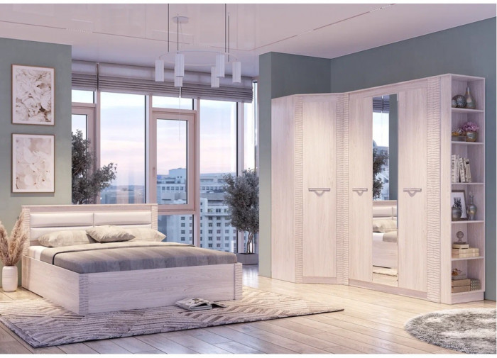 Угловой стеллаж Монако ПН-19