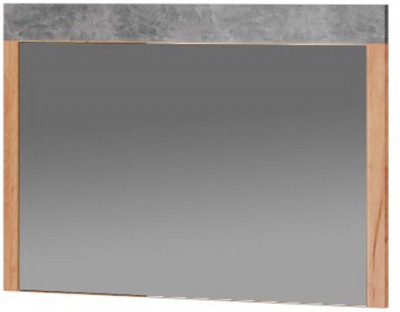 Зеркало Адель (790*540*32) дуб крафт золотой/ателье светлое