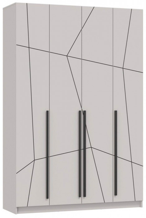 Брандо шкаф для одежды 67.13 МДФ Геометрия Кашемир