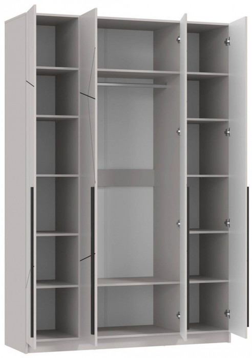 Брандо шкаф для одежды 67.13 МДФ Геометрия Кашемир