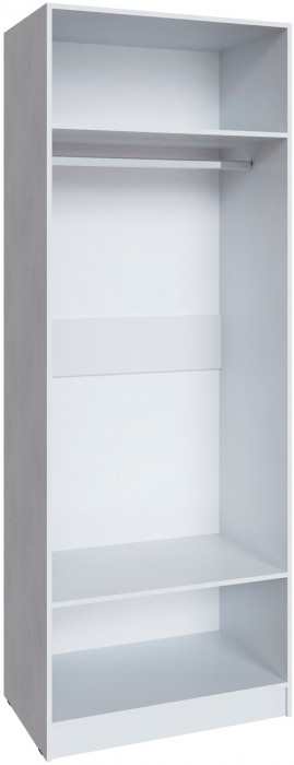 Шкаф Мадрид (0,85) без зеркала, Белый