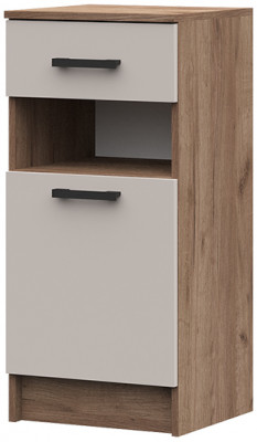 ТБ-201 Машенька ЛДСП тумба с ящ. (400*866*380) дуб крафт табачный/кашемир