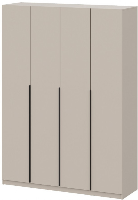 Шкаф распашной с наполнением (13 полок + 2 ящика) ШК 5 (1600), Меланж