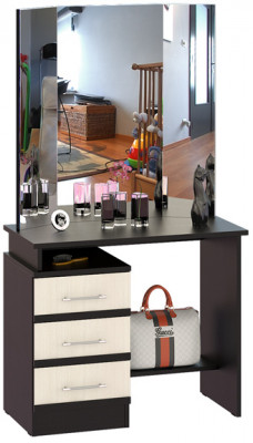 Сакура Стол косметический, венге/дуб лоредо