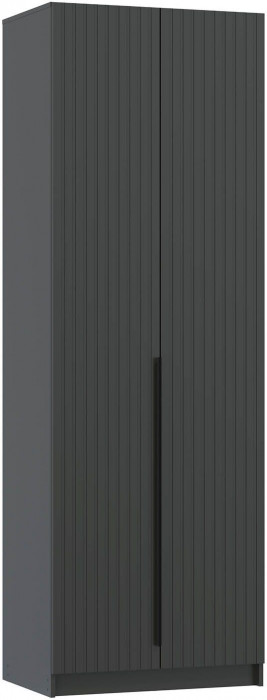 Брандо шкаф для одежды 67.14 МДФ Диамант серый