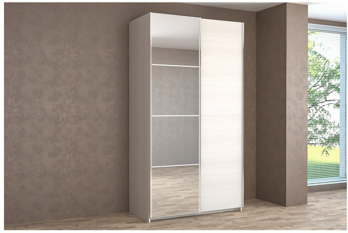 Шкаф-купе Иннэс-5 1200 Ф1/Ф2, Бодега светлый