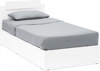 Эко Кровать 900 (Белый матовый)