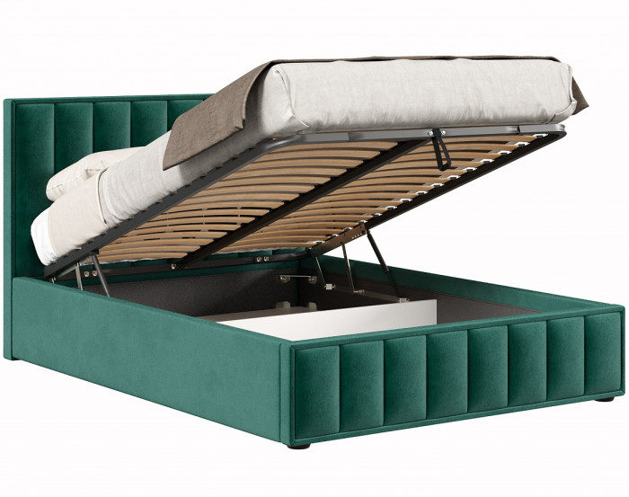 Кровать с подъёмным механизмом 1800 Анкона, зеленый