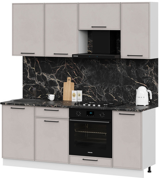 кухня Либерти 2,0м белый/шампань