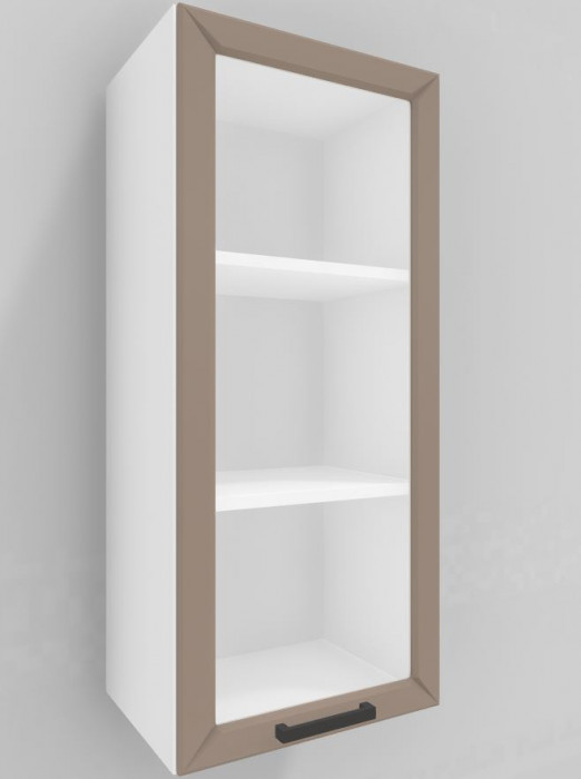 Ф-225 Альфа (ШВС 920х400) МДФ холст белый