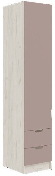 Юниор-4 Пенал (400) (Шарли бриз, Крафт белый)