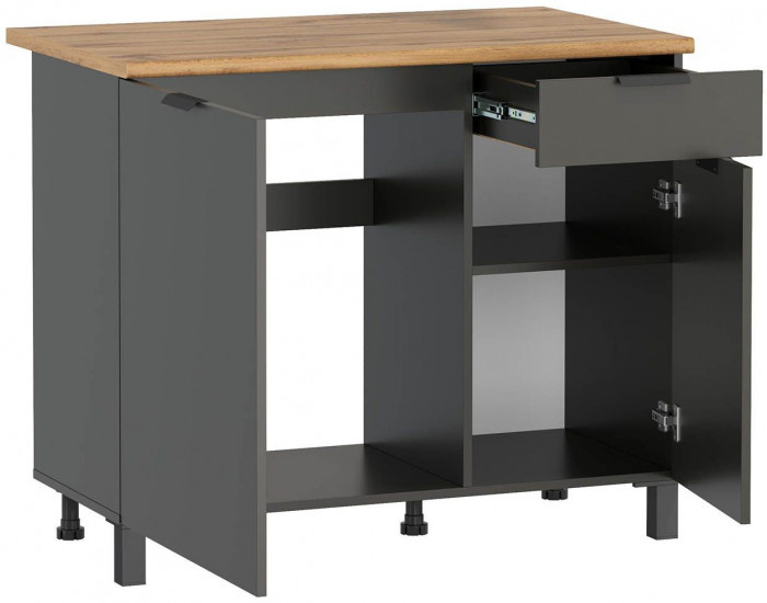 Венера стол 1000 Диамант Серый